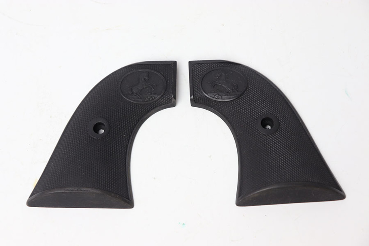 SOLD - Colt Single Action Army Black Rubber Grips