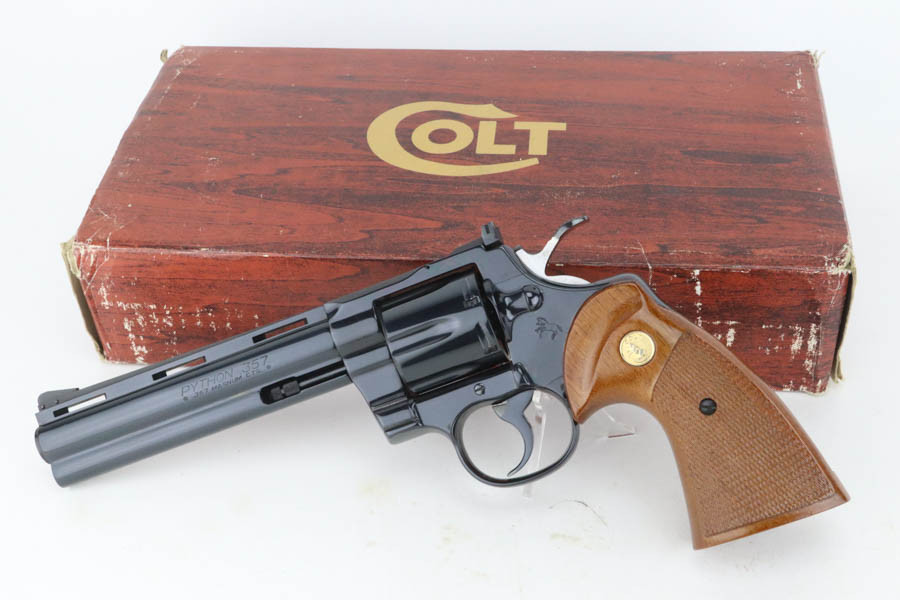 SOLD - ANIB 1979 Colt Python - Jimmy Hoffa Connection