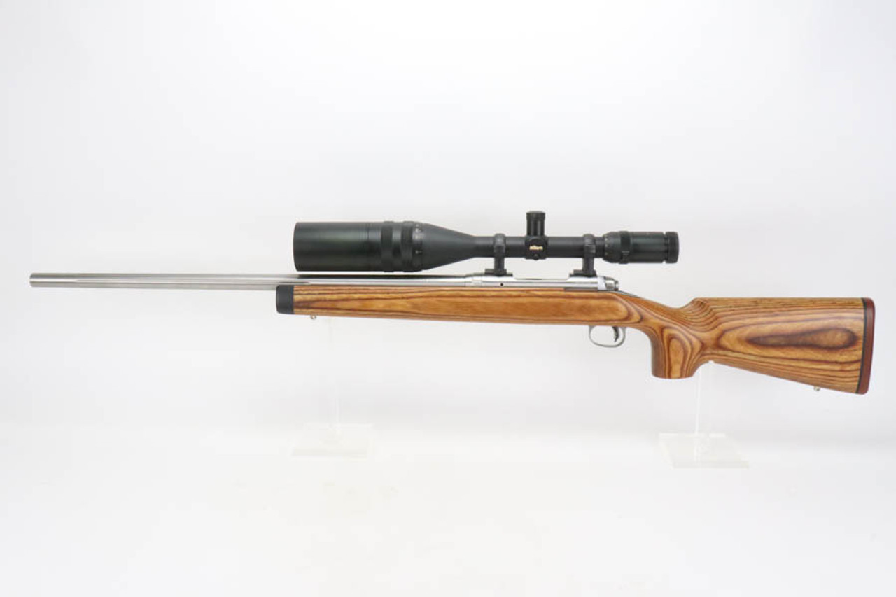 SOLD - Excellent Savage Model 12 w/ Millet Scope - .220 Swift