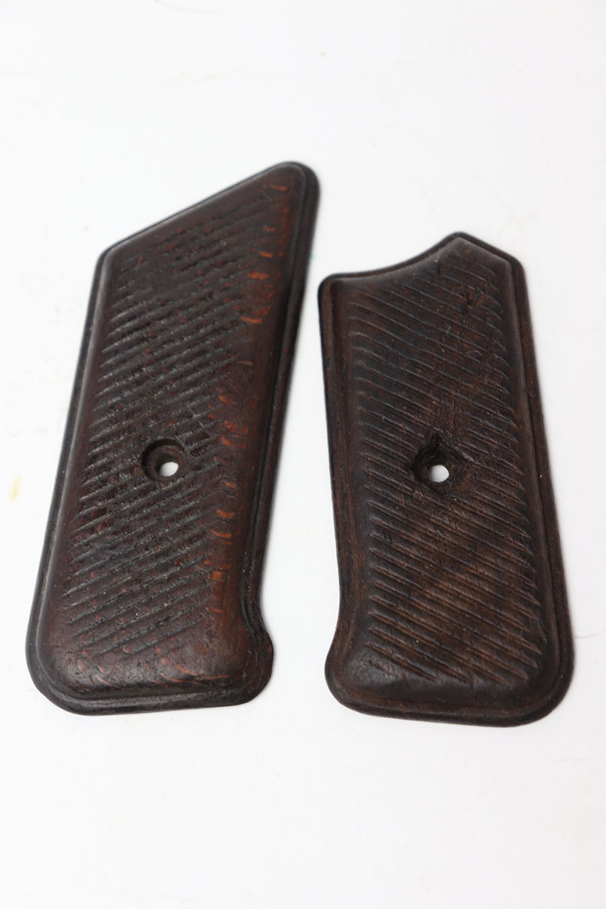 Original German WWII MP44 Wooden Grips - photo 1 of 4