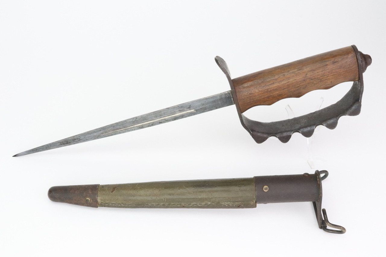 SOLD - Nice A.C. Co Model 1917 US trench Knife
