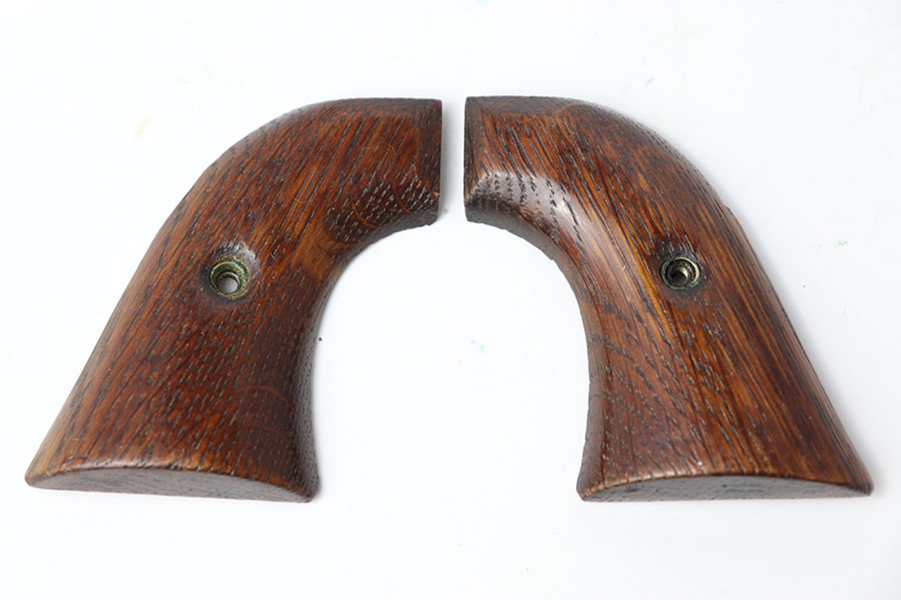 SOLD - Colt Single Action Army Dark Wood Grips - Reproduction