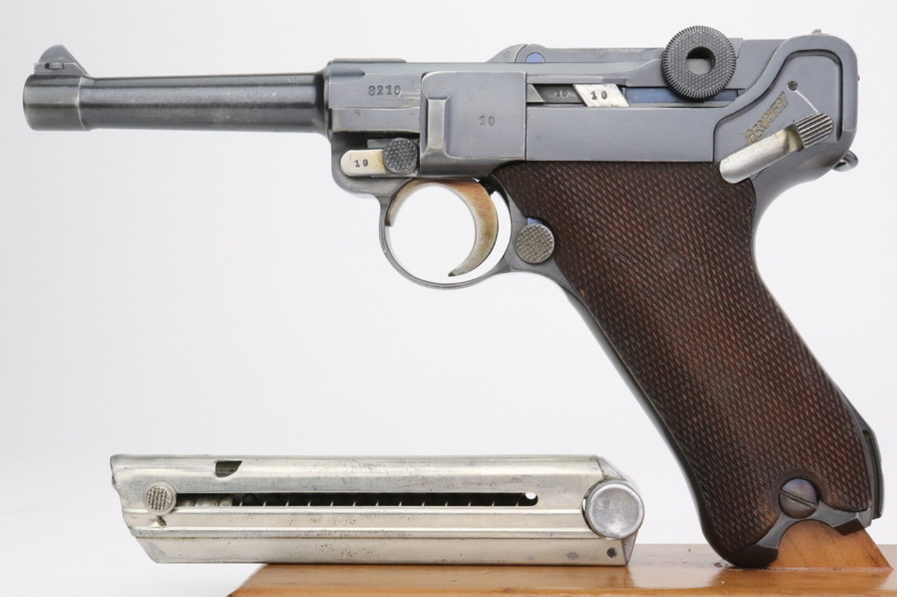 SOLD - 1936 Nazi Mauser Luger - Matching Magazine