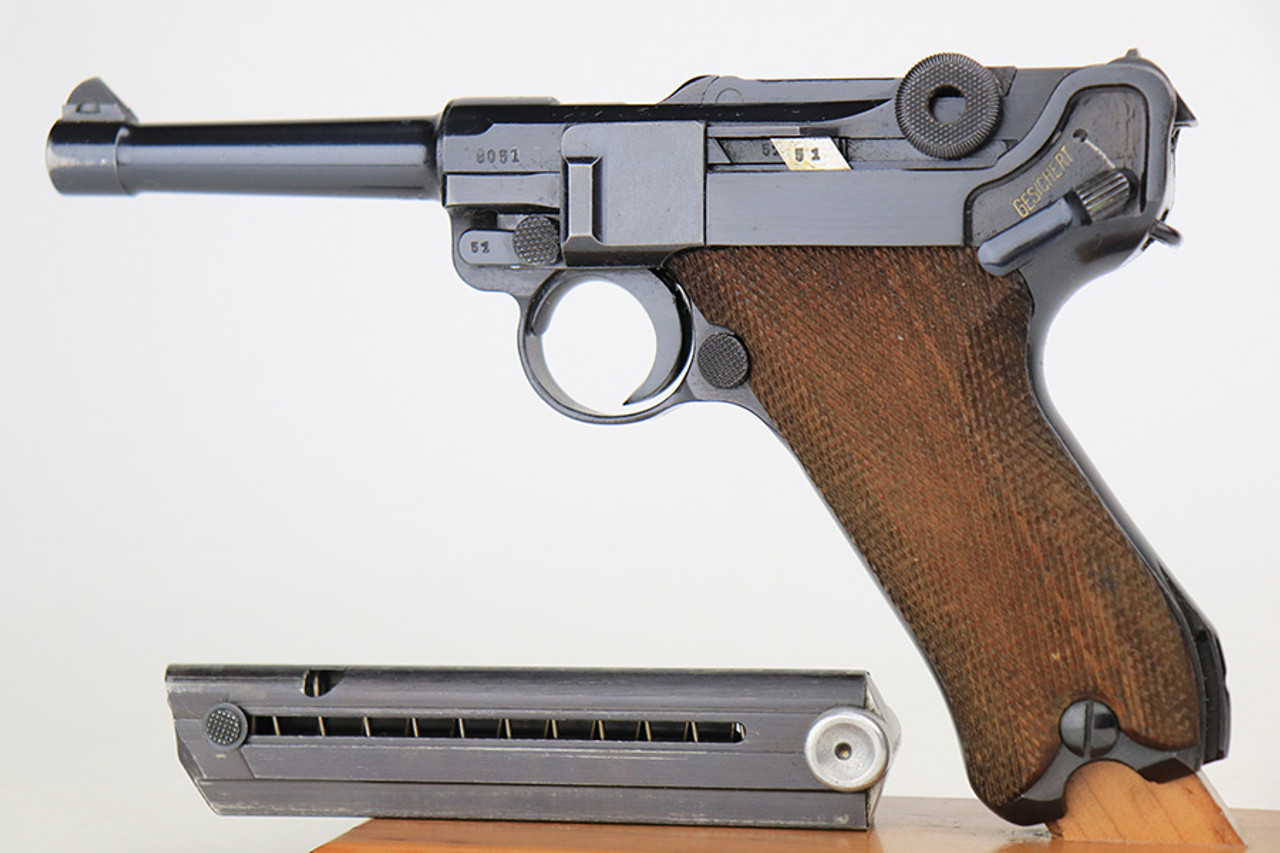 SOLD - Minty 1940 Mauser Luger - Matching Magazine