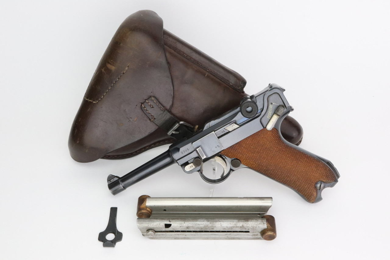 SOLD - Minty 1916 DWM Luger Rig