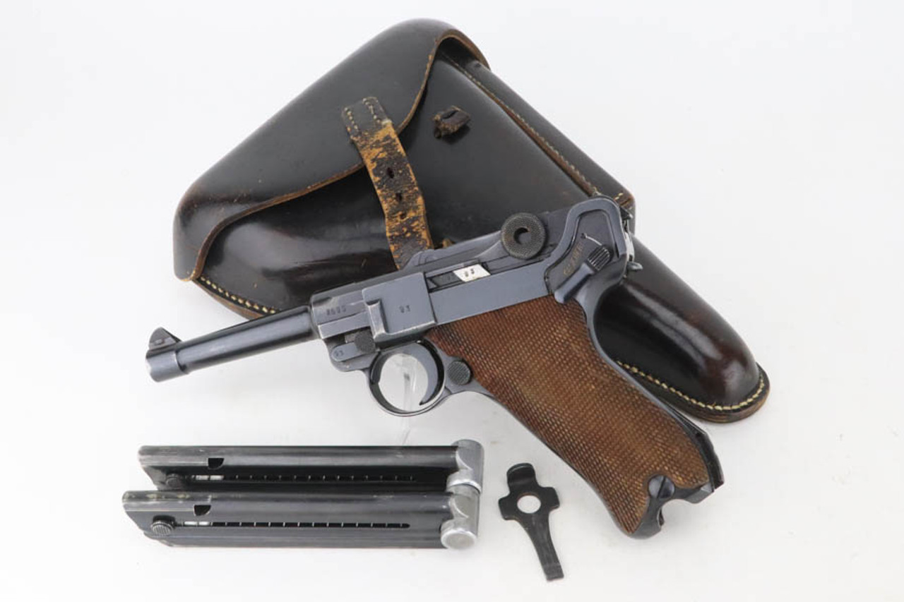 SOLD - Beautiful 1940 Nazi Mauser Luger Rig