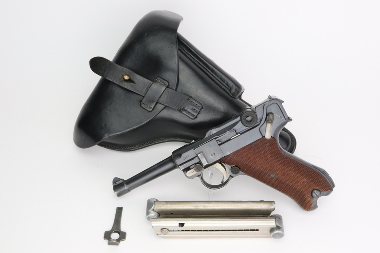SOLD - 1918 DWM Luger Rig - Police Rework