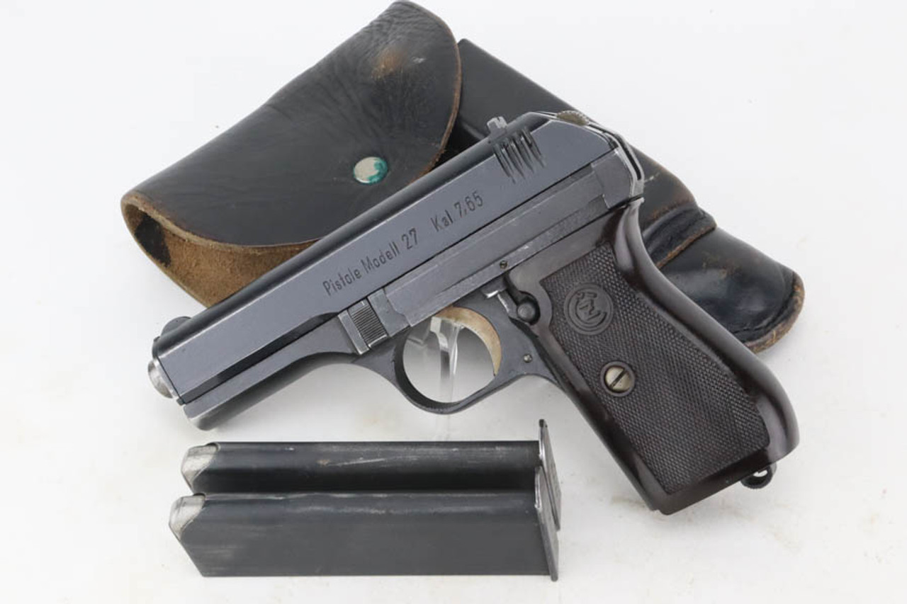 SOLD - Excellent Czech CZ 27 Rig - German Army Marked