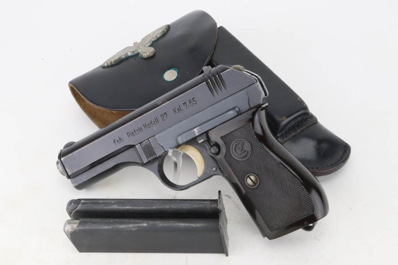 SOLD - Clean Czech Cz 27 Rig - German Army Marked