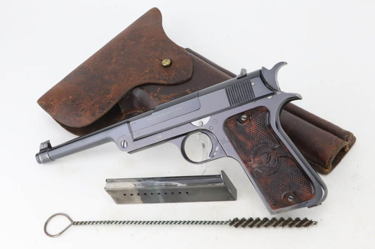 SOLD - Scarce Reising Standard Model Target Pistol w/ Holster
