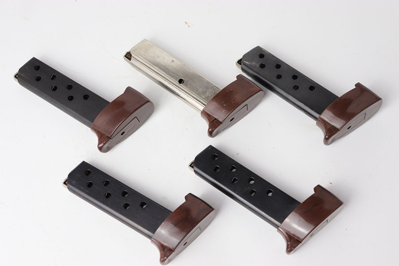 SOLD - Five Walther PP Boxed Magazine - Reproduction