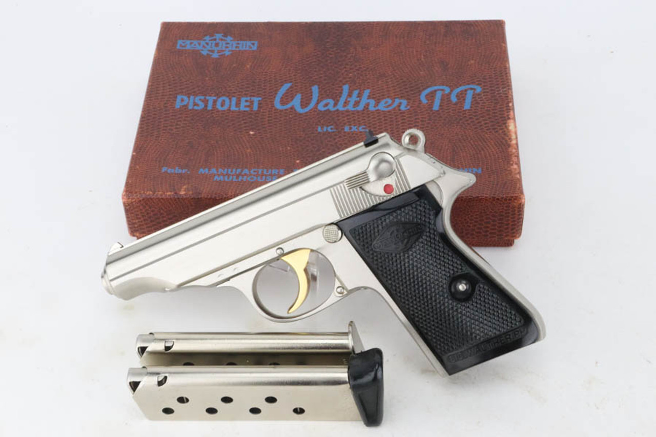 SOLD - Excellent, Boxed Manurhin PP - Bavarian Police Marked