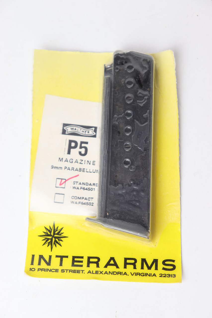 SOLD - NIB Walther P5 Magazine - Interarms