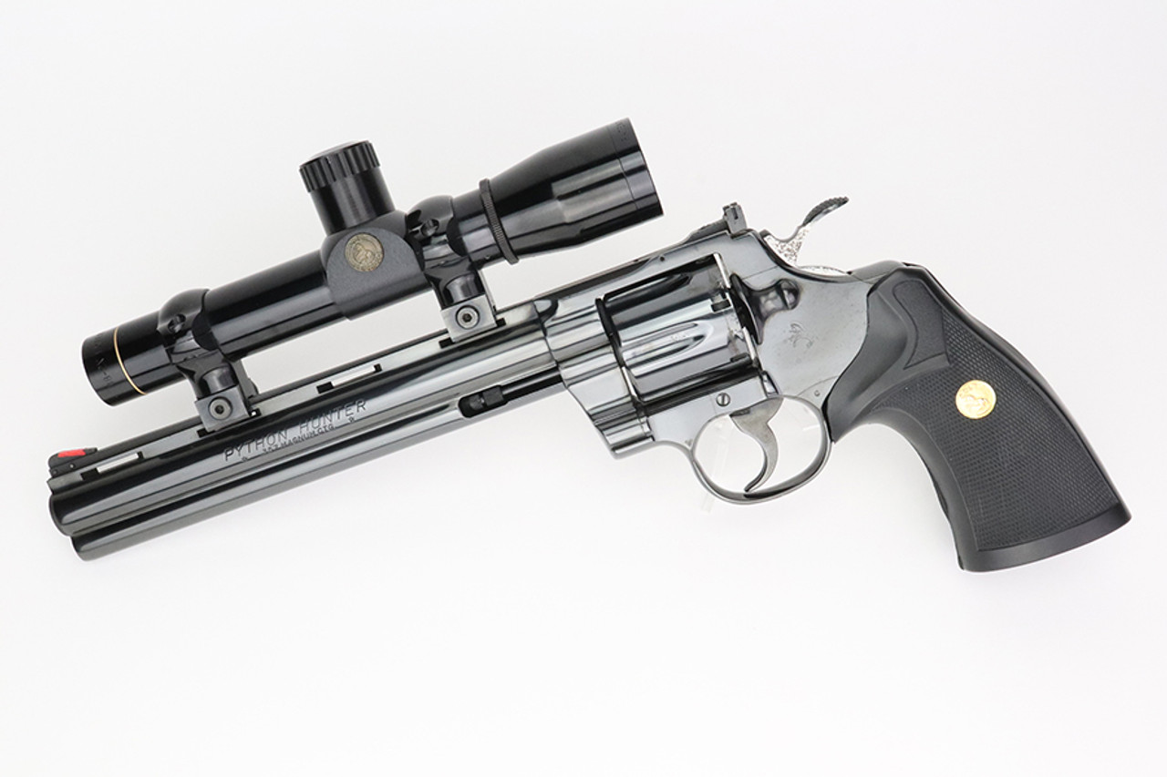 Scoped 8" Colt Python Hunter Revolver - .357 Magnum