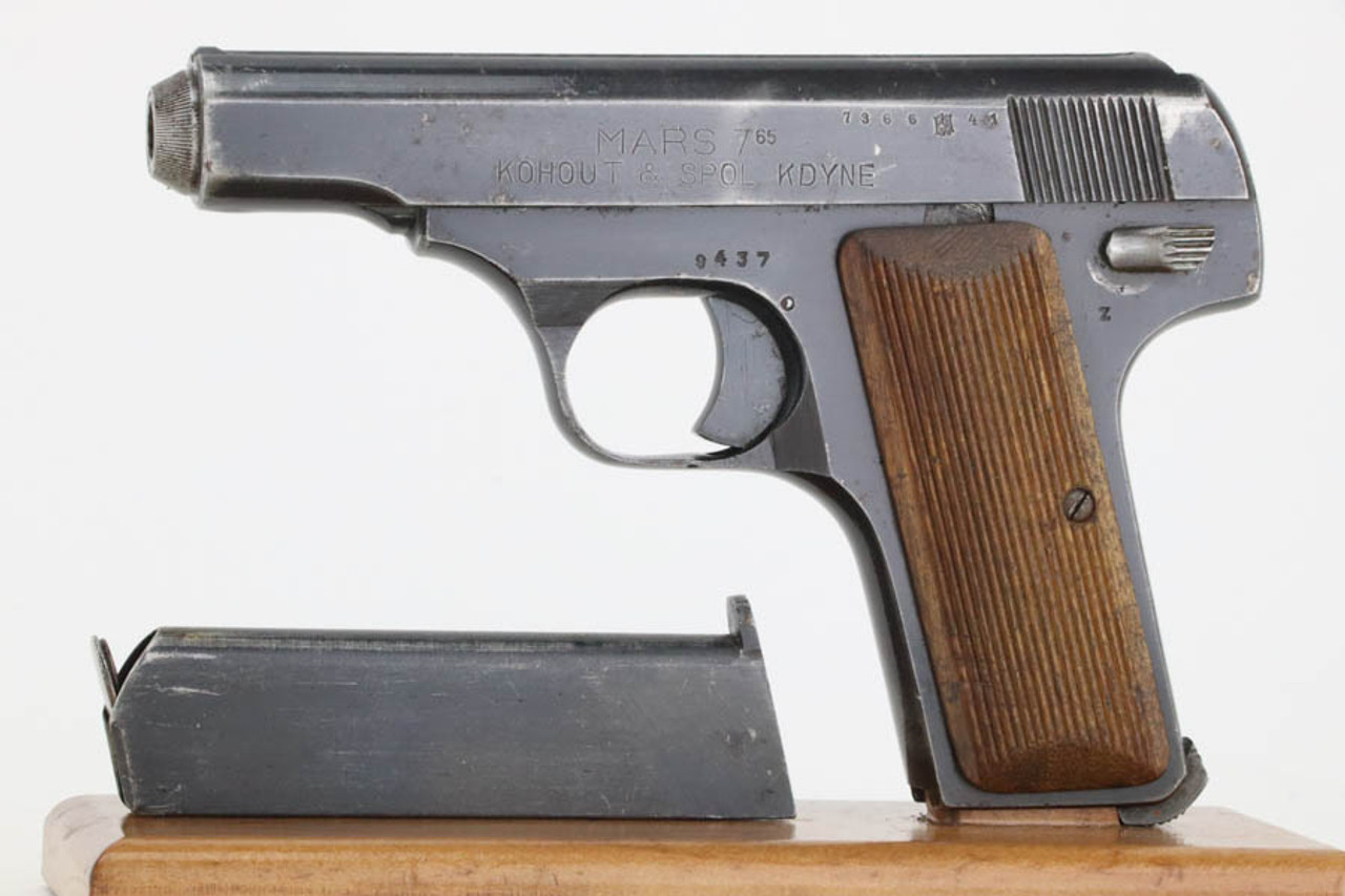 SOLD - 1941 Czech Kohout & Spol "Mars" Pistol - 7.65mm