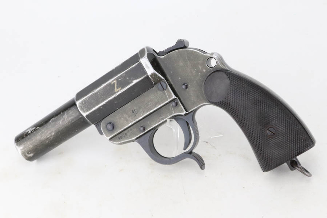 SOLD - Scarce Nazi Walther Kampfpistole - Z Flare