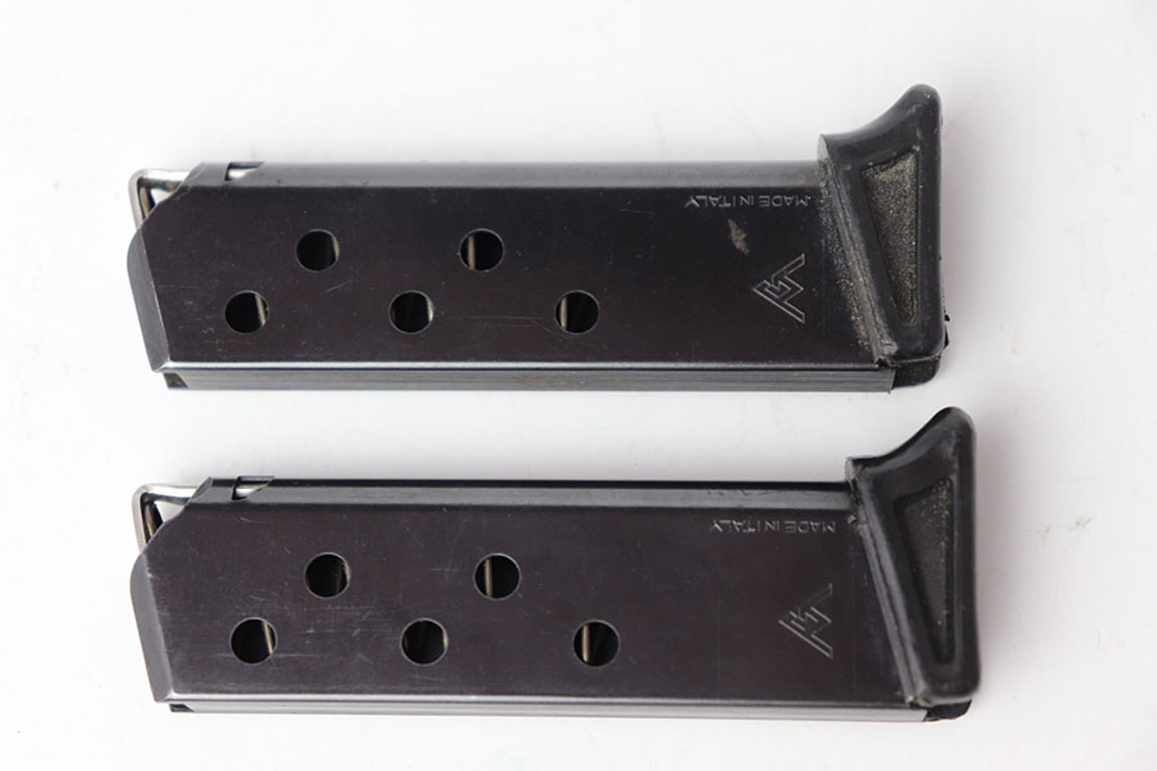 SOLD - Two Post-War Mec-Gar Walther PPK Finger Extension Magazines – .380 ACP