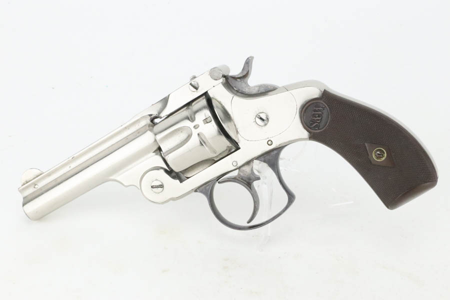 Nickeled Smith & Wesson DA Top-Break Revolver - .38 S&W - photo 1 of 7