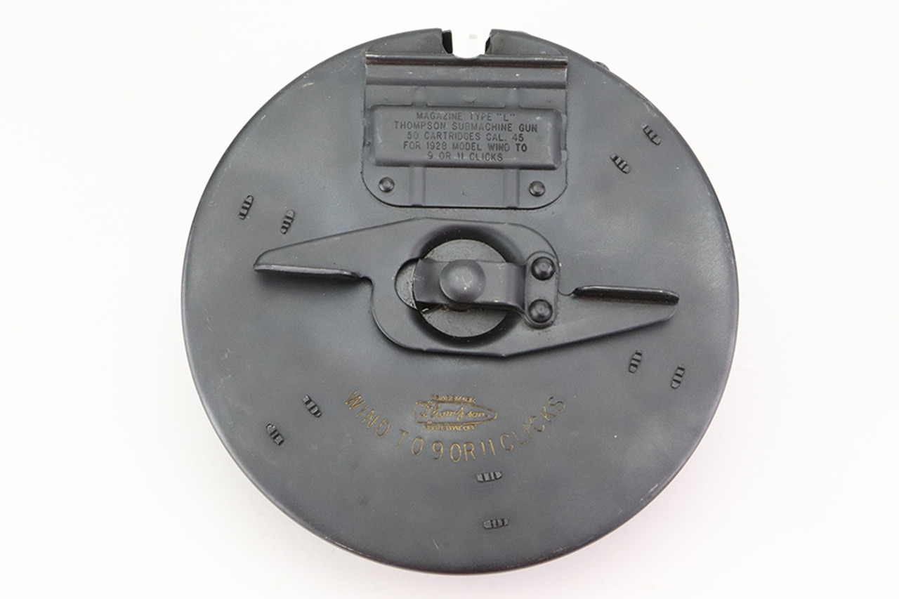 SOLD - Auto Ordnance Thompson Type "L" 50 Round Drum Magazine