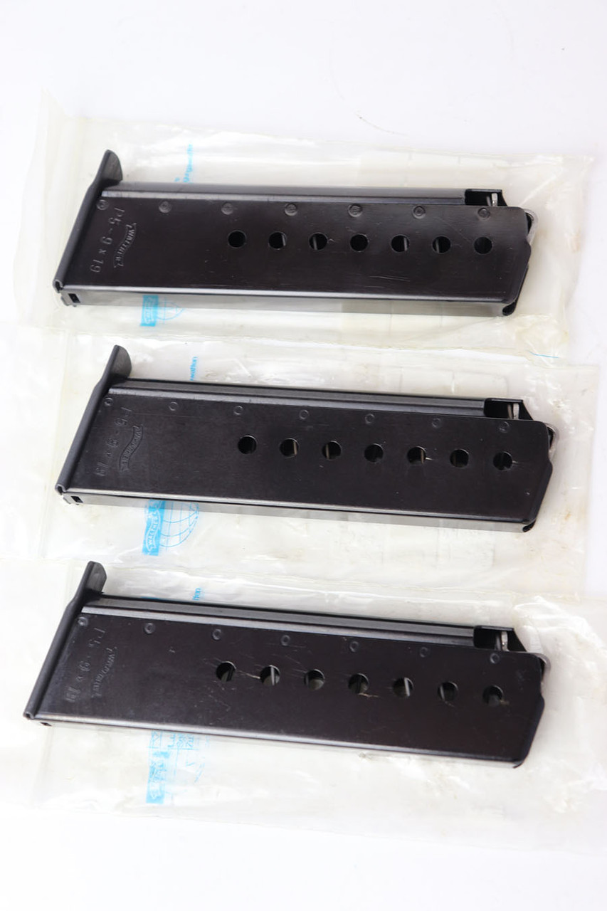 SOLD - Walther P5 Compact Magazine - Sold Individually - Walther Bag