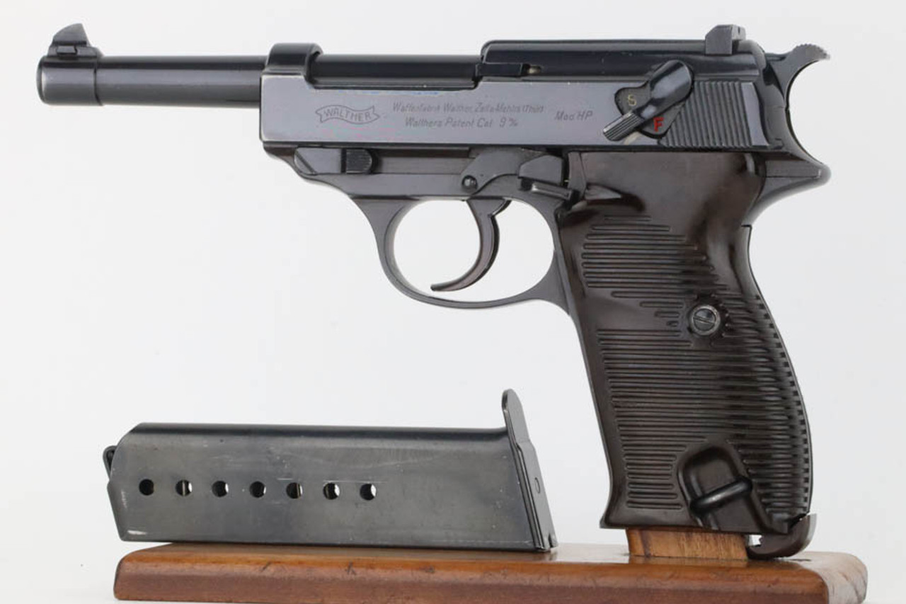 SOLD - Rare, Minty Commercial Walther Mod HP - In Krutzek's P.38 Book