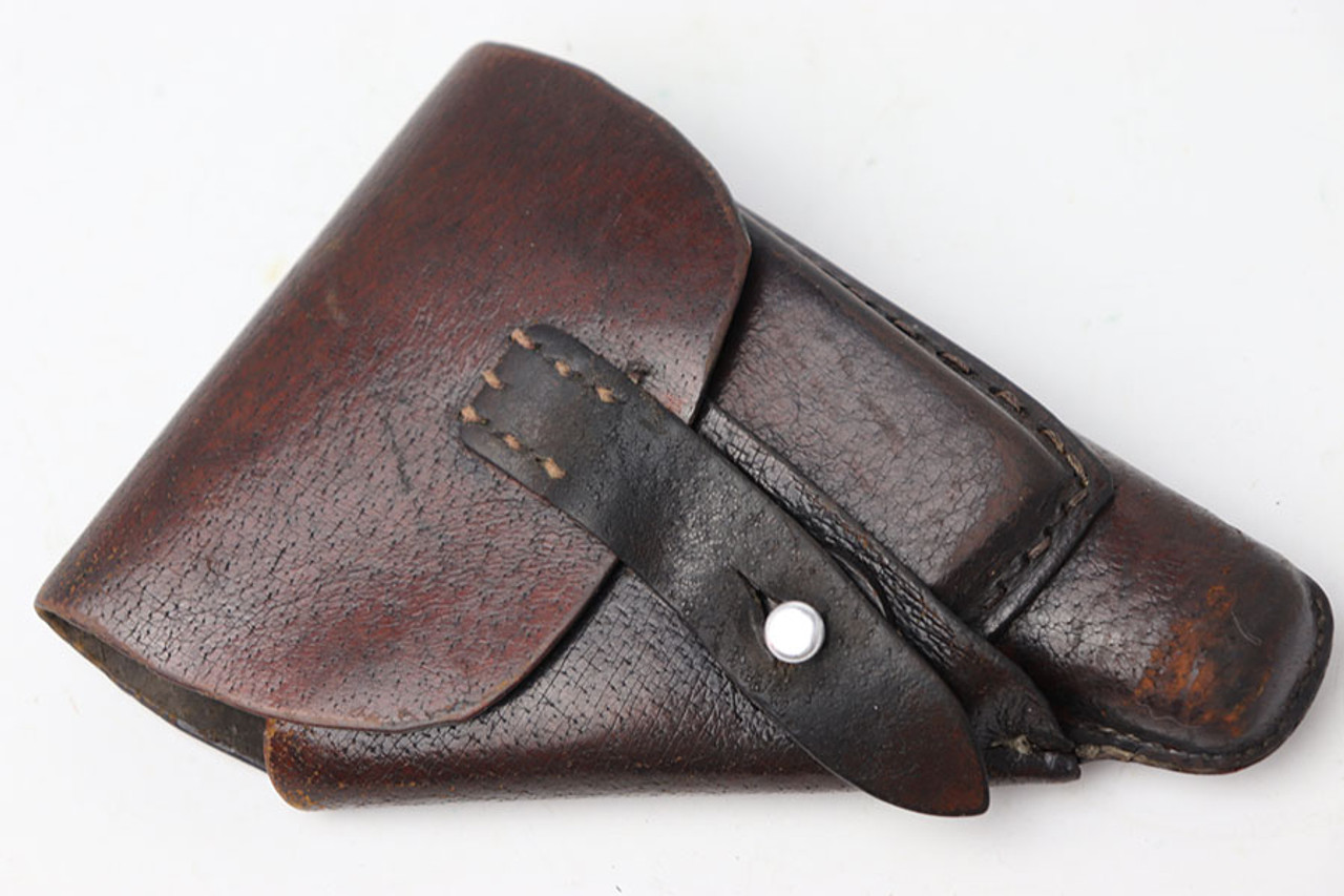 SOLD - Unmarked 7.56mm Holster - Modified Closure Strap