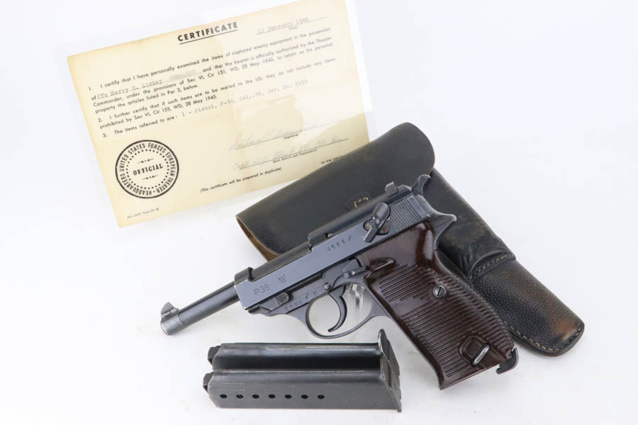 Minty BYF 43 Mauser P.38 Rig - With Capture Document - photo 1 of 18