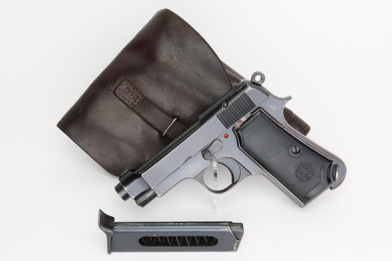 SOLD - Italian Beretta Model 1934 Rig - Blank Slide