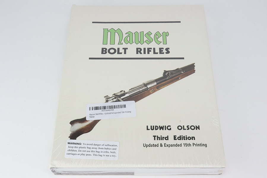 Mauser Bolt Rifles Third Edition by Ludwig Olson - photo 1 of 1