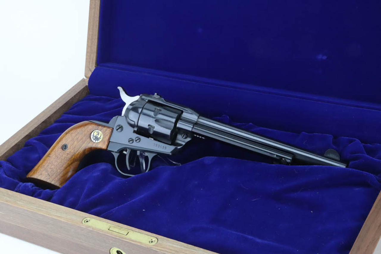 SOLD - Cased Ruger Single Six Revolver - .22 Caliber