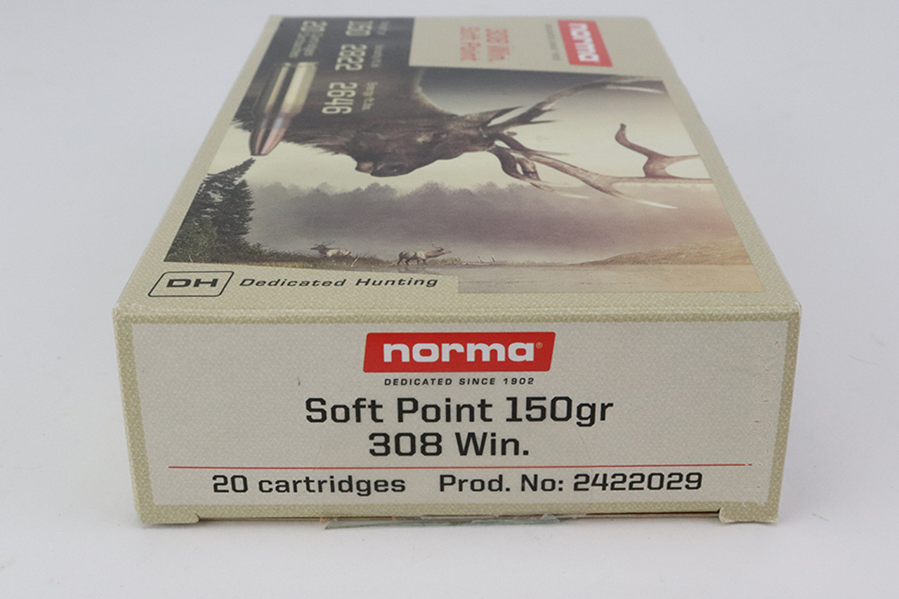 Norma .308 Winchester 150gr SP - 20 Rounds