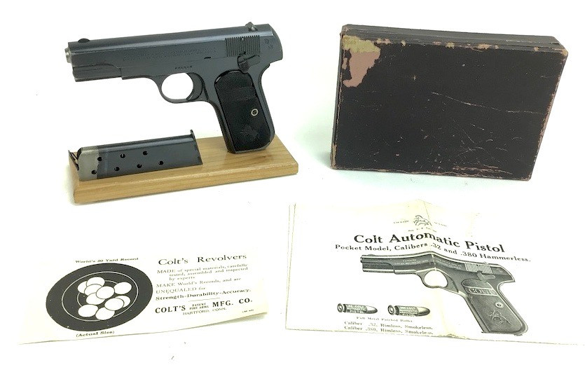 1925 - Boxed Colt 1903 Hammerless - photo 1 of 23
