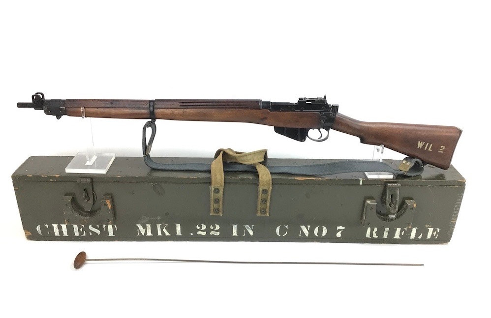 Matching - Scarce - BSA No 7 Mk1 Training Rifle With Transport Case - photo 1 of 33