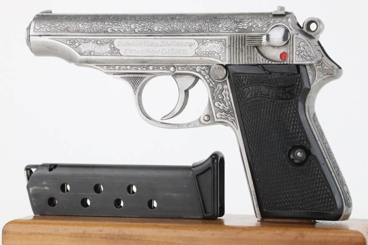 SOLD - Engraved Walther PP
