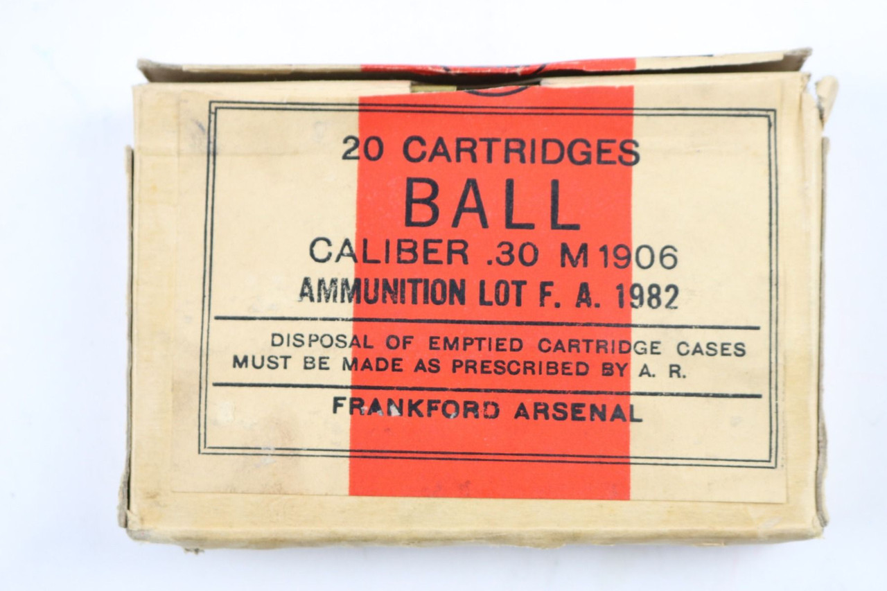 20 Rounds of WW2 .30-06 Ammo - 1
