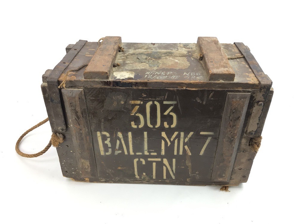 768 Rounds Factory .303 British MK 7 Cartridges - In Crate - photo 1 of 12