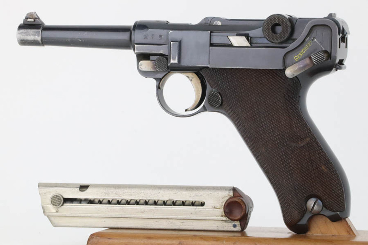 SOLD - Rare 1908 First Issue DWM Luger