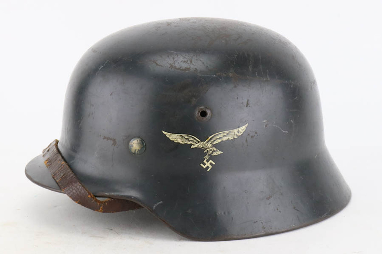 SOLD - M35 Double Decal Luftwaffe Helmet