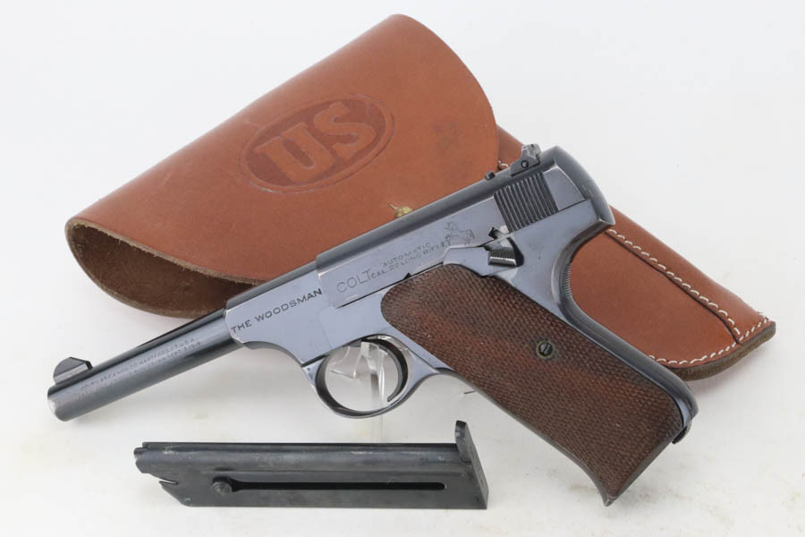 Colt Woodsman Sport Series Rig - 1937 Mfg - photo 1 of 14
