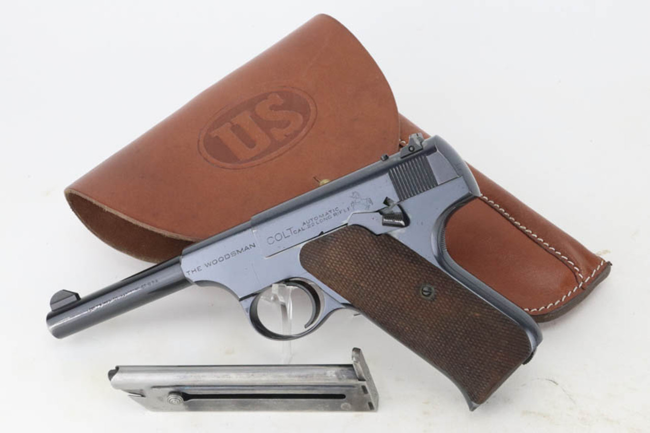 Colt Woodsman Sport Series Rig - 1936 Mfg