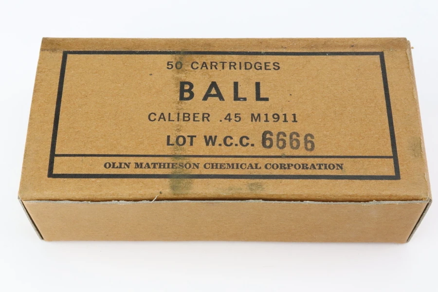 1970's Surplus .45 ACP Ammo - 50 Rounds