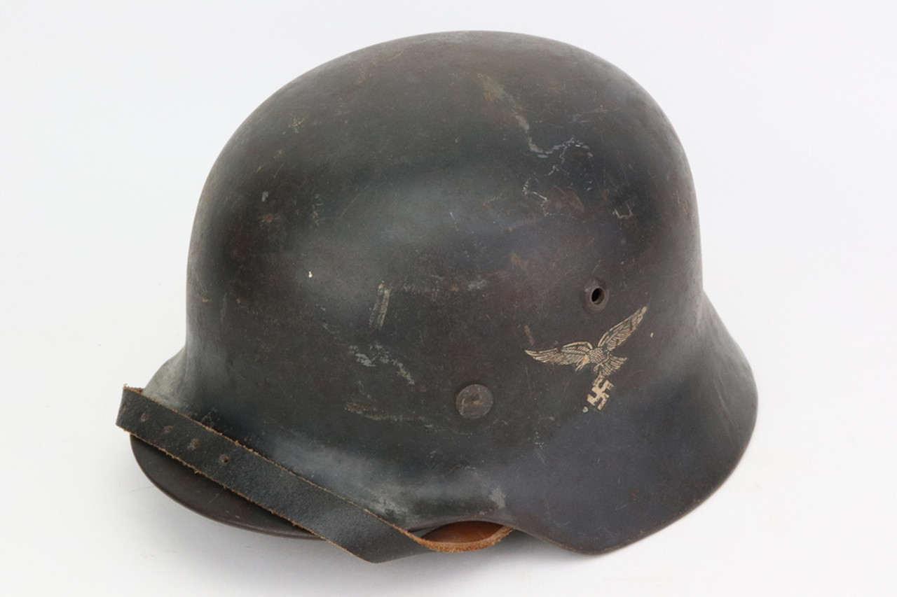 M35 Double Decal Luftwaffe Droop Tail Helmet