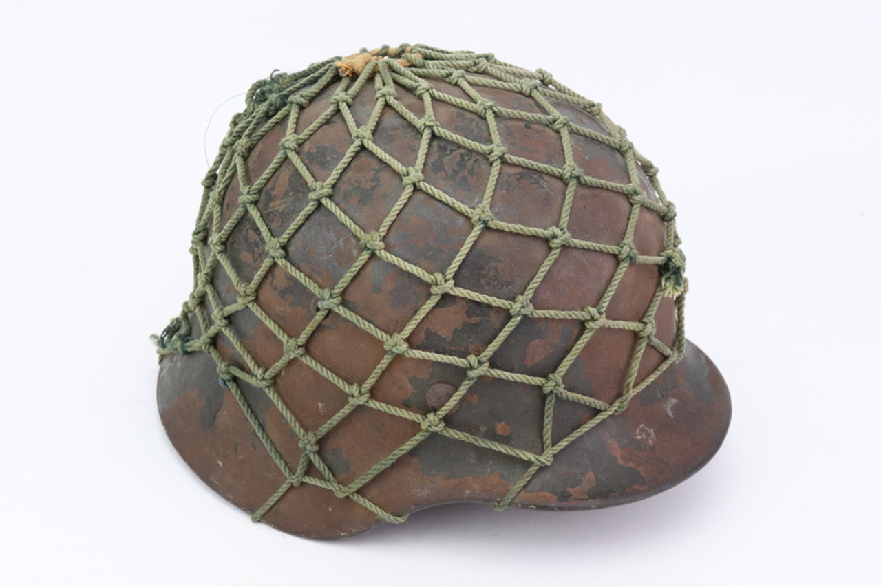 M40 Single Decal Netted Army Helmet