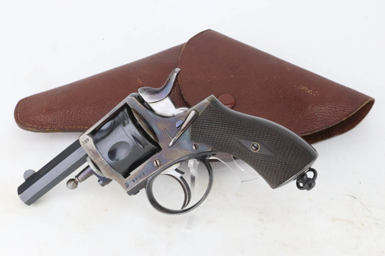 SOLD - German H. Barella DA Revolver - 8mm