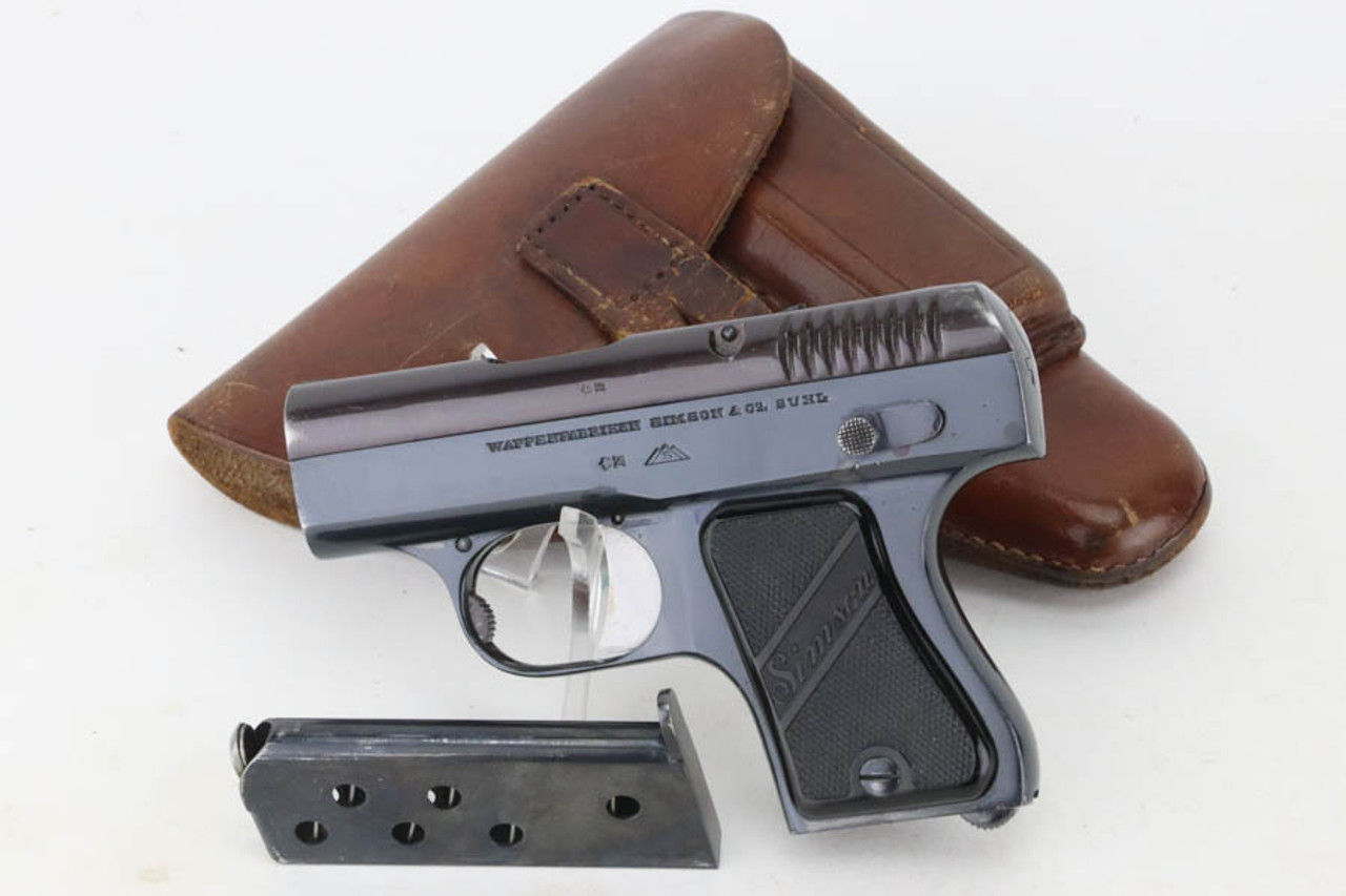 SOLD - Nice Simson & Suhl Model 1926 Pocket Pistol