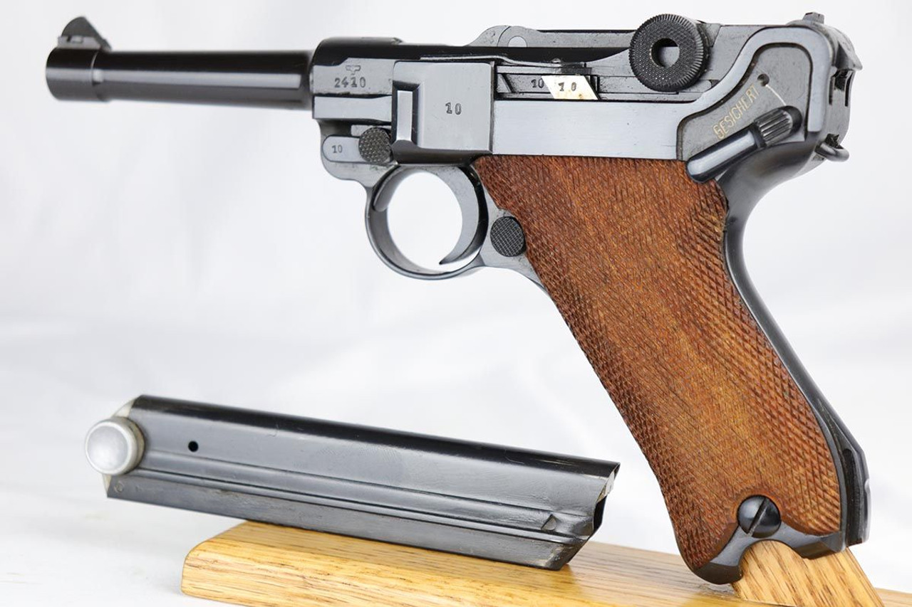 Mint 1940 Police Mauser Luger - Matching Magazine - 1