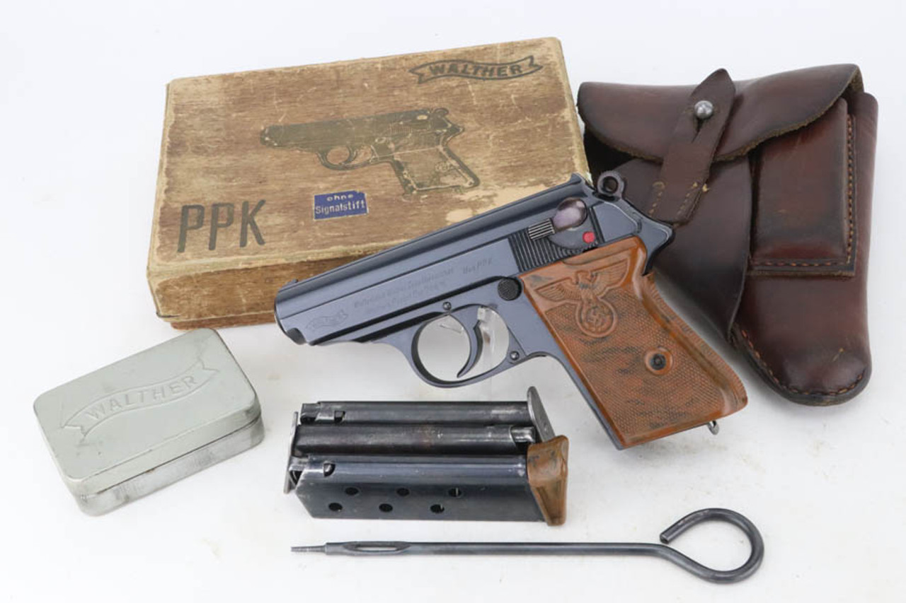 SOLD - Very Nice, Boxed Walther PPK w/ Holster - "Party Leader"