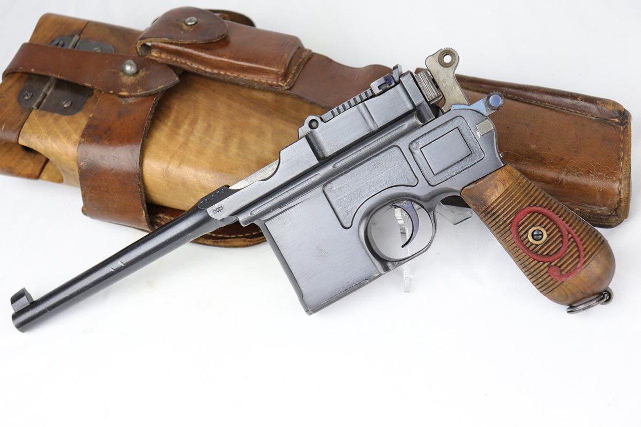 Gorgeous Mauser C96 Broomhandle Rig - Red 9 - 1