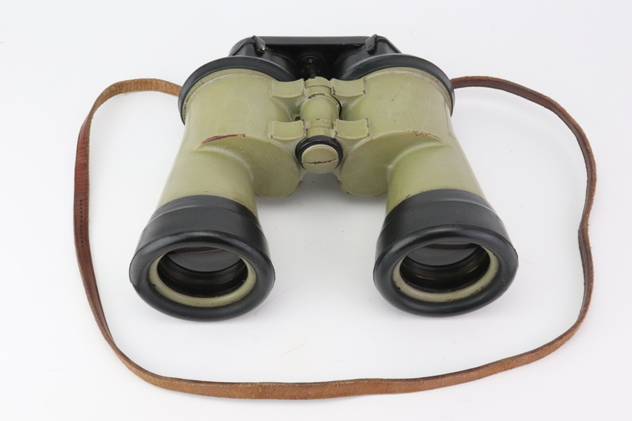 SOLD - blc 7x50 Fixed Focus Kriegsmarine Armored Binoculars (53973)
