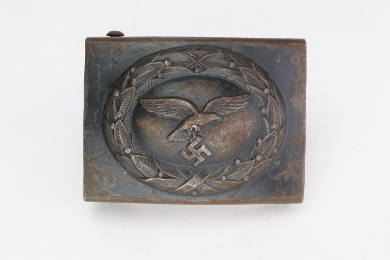 SOLD - Luftwaffe Enlisted Belt Buckle (Field Gray)